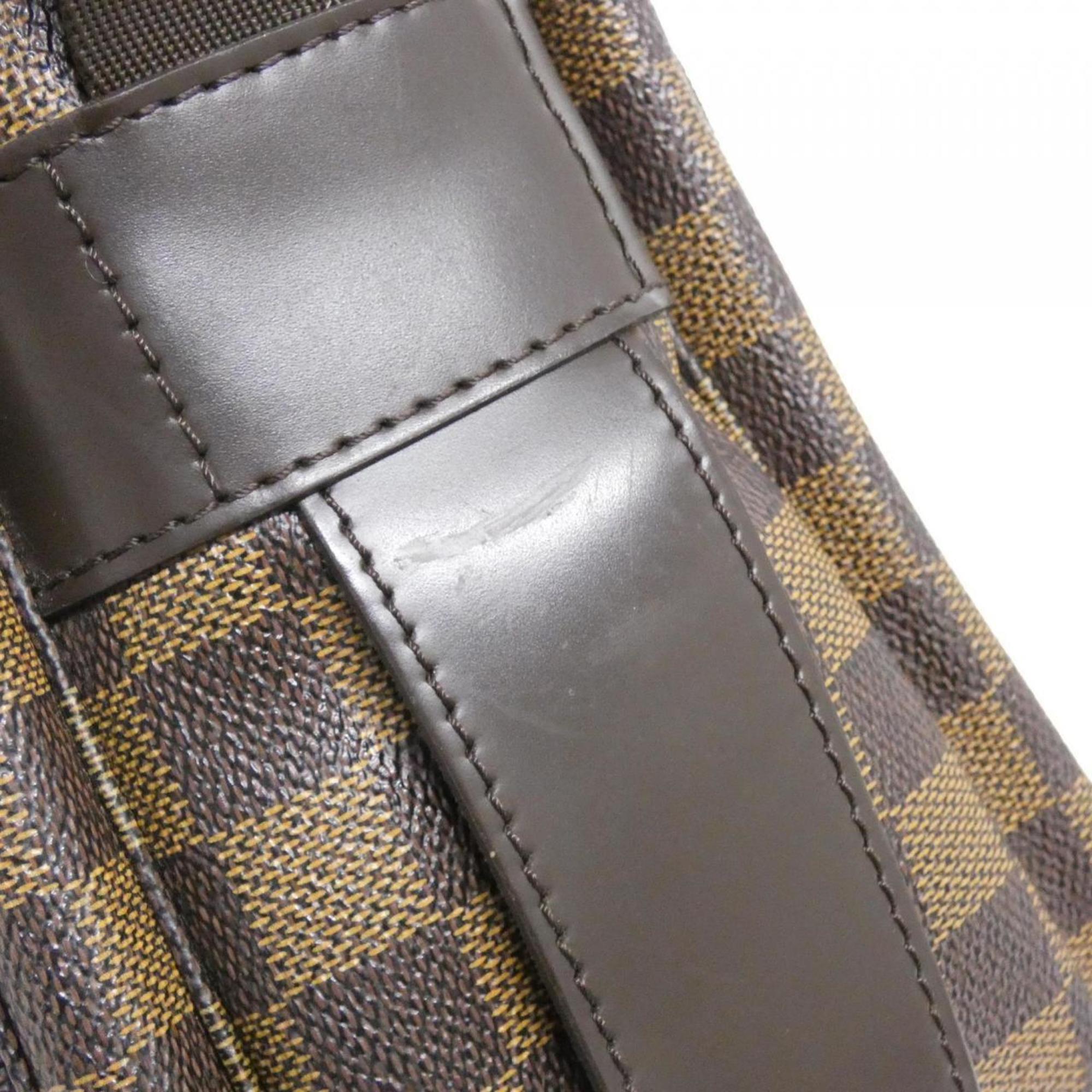 Louis Vuitton Ebene Coated Canvas Shoulder Bag (Pre-Owned)