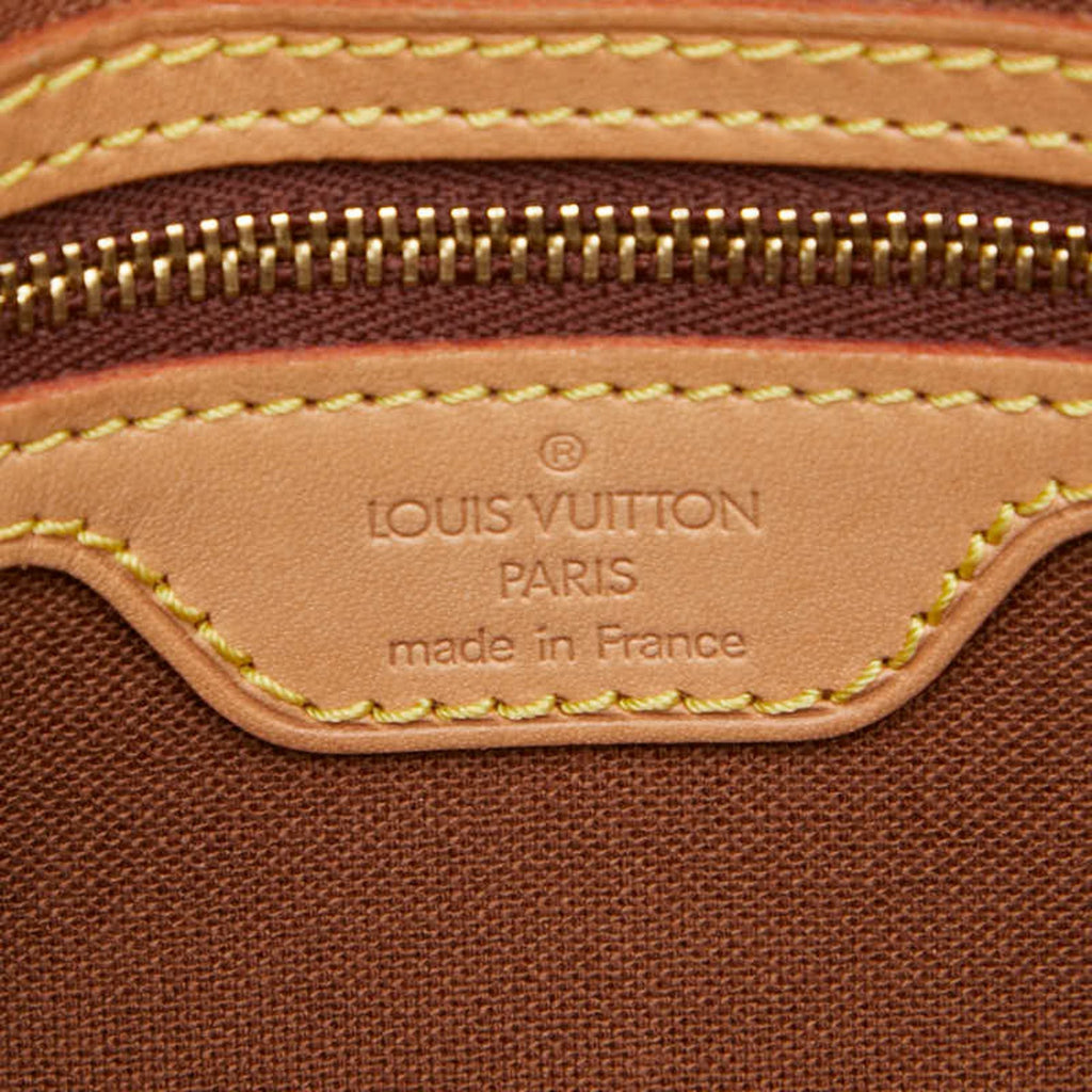 Louis Vuitton Brown Pvc Leather Handbag Shoulder Bag (Pre-Owned)