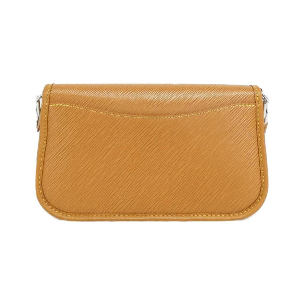 Louis Vuitton Silver Leather Shoulder Bag (Pre-Owned)