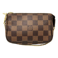 Louis Vuitton Brown Damier Canvas Pochette Pouch (Pre-Owned)