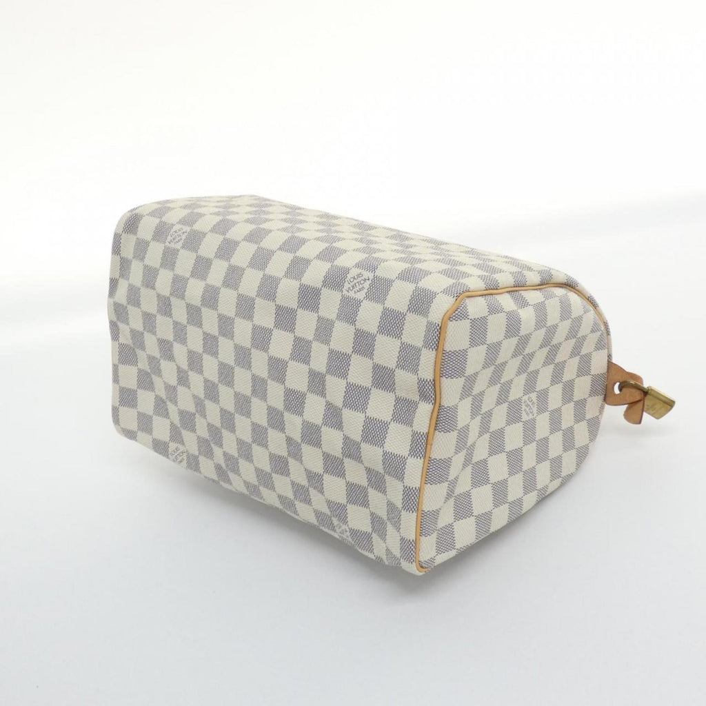 Louis Vuitton Azur Coated Canvas Boston Bag (Pre-Owned)
