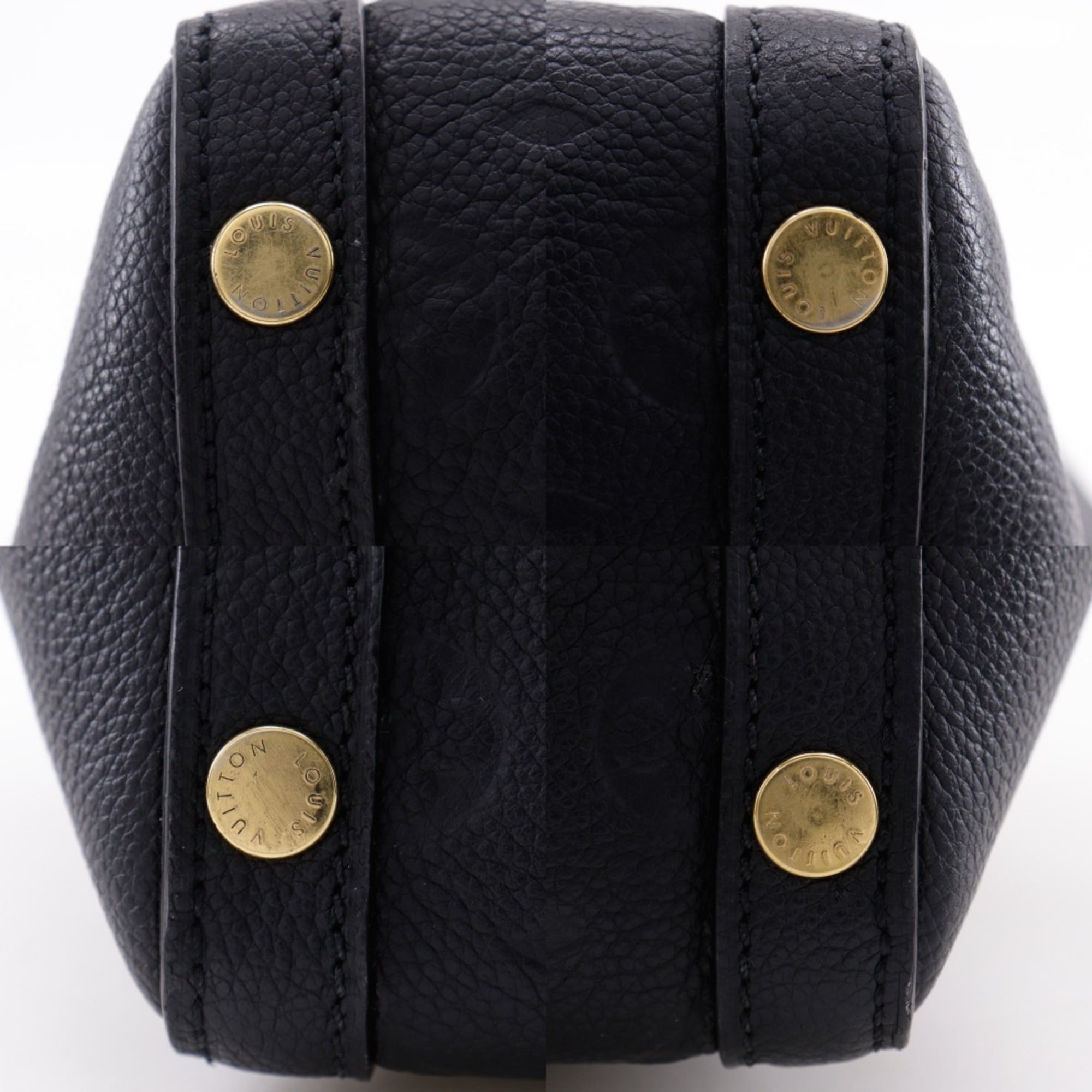 Louis Vuitton Black Noir Monogram Empreinte Handbag (Pre-Owned)