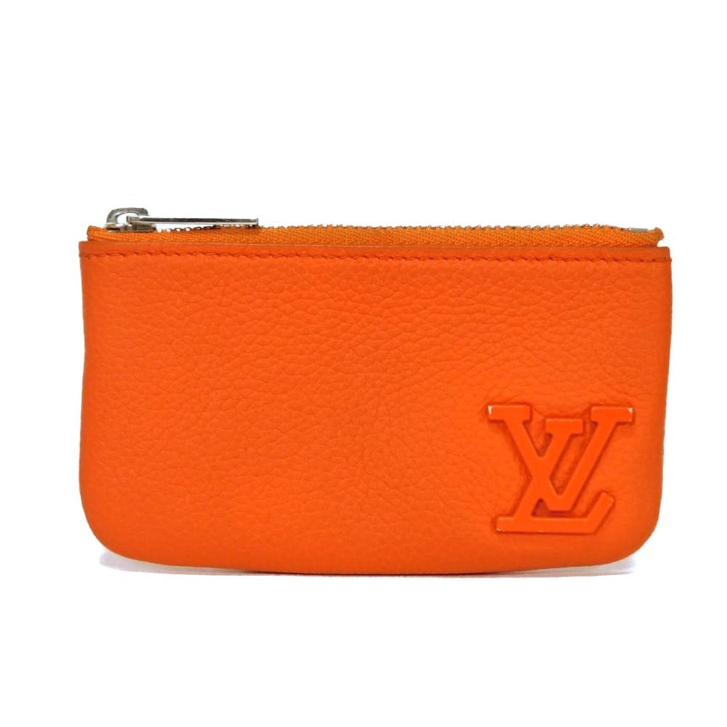Louis Vuitton Orange Coin Purse/Coin Case (Pre-Owned)