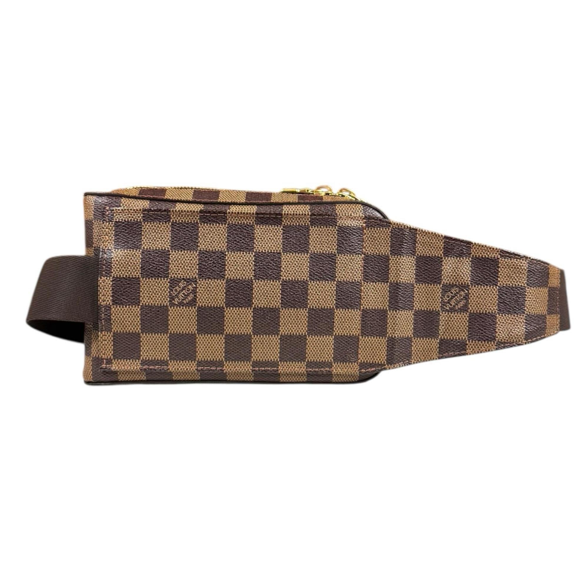Louis Vuitton Brown Damier Canvas Sling Bag (Pre-Owned)