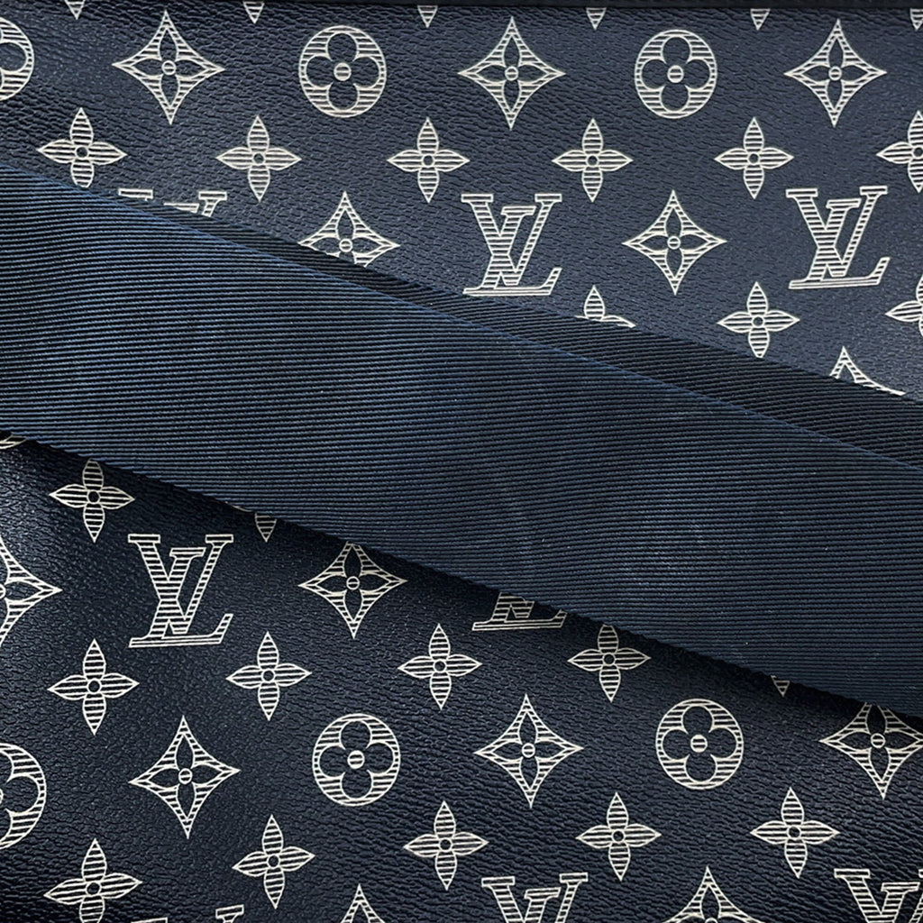 Louis Vuitton Monogram Savane Navy Handbag Shoulder Bag (Pre-Owned)