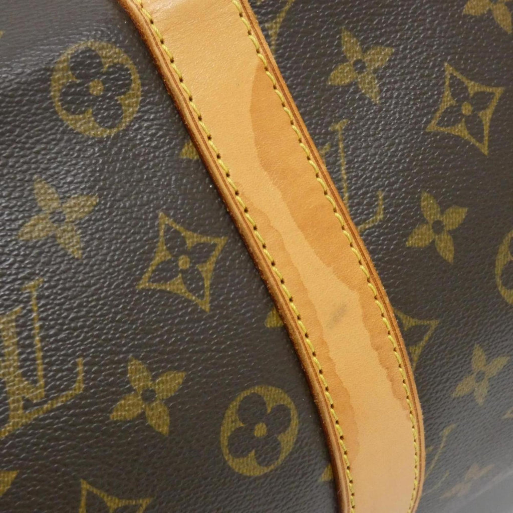 Louis Vuitton Marron Coated Canvas Boston Bag (Pre-Owned)