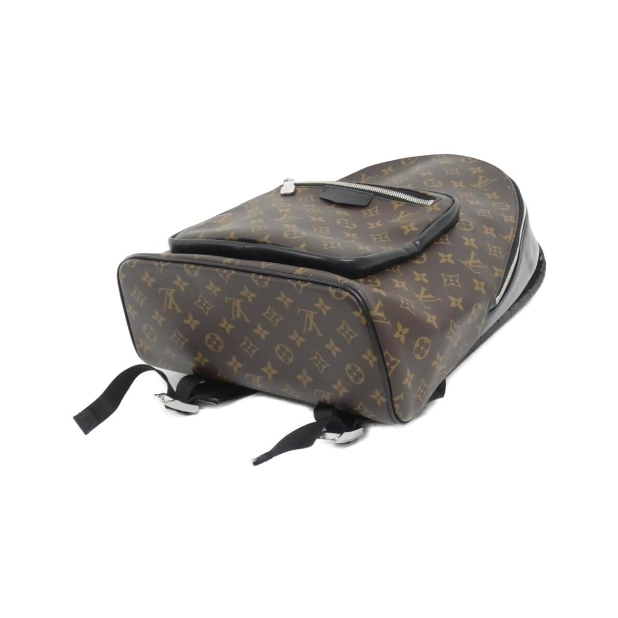 Louis Vuitton Marron Coated Canvas Backpack (Pre-Owned)