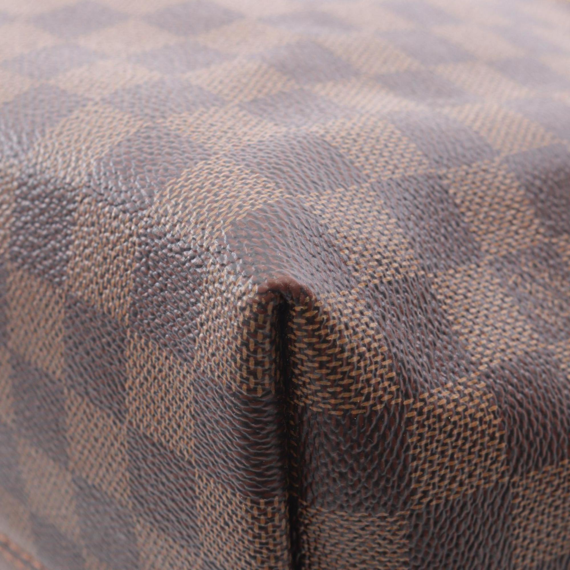 Louis Vuitton Brown Coated Canvas Pvc Leather Tote Bag (Pre-Owned)