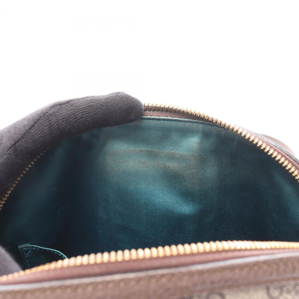 Ophidia Dome Shoulder Bag GG Coated Canvas Small