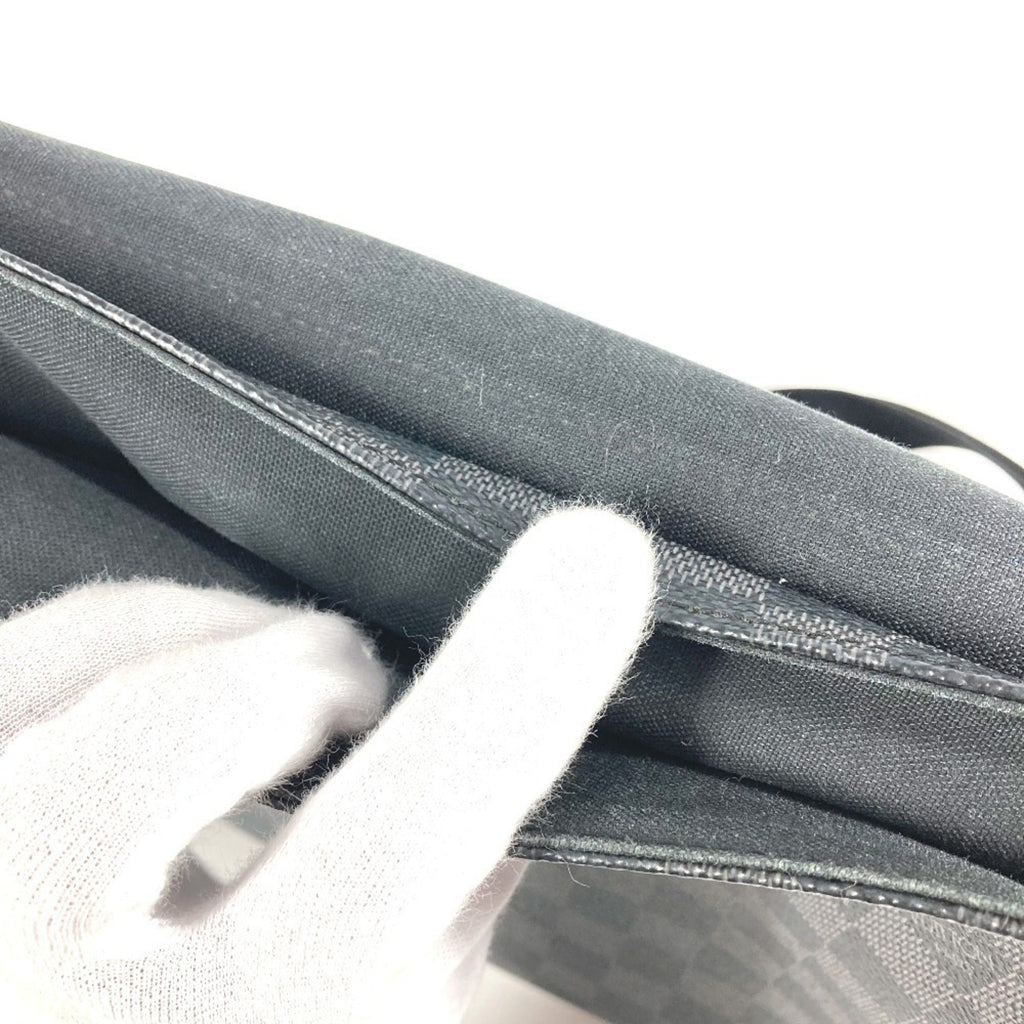 Louis Vuitton Black Damier Graphite Messenger Bag Shoulder Bag (Pre-Owned)