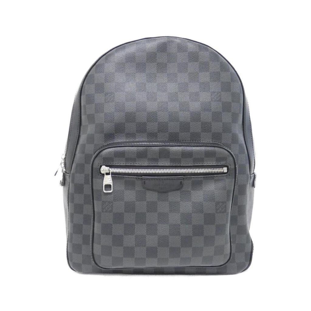 Louis Vuitton Graphite Coated Canvas Backpack (Pre-Owned)