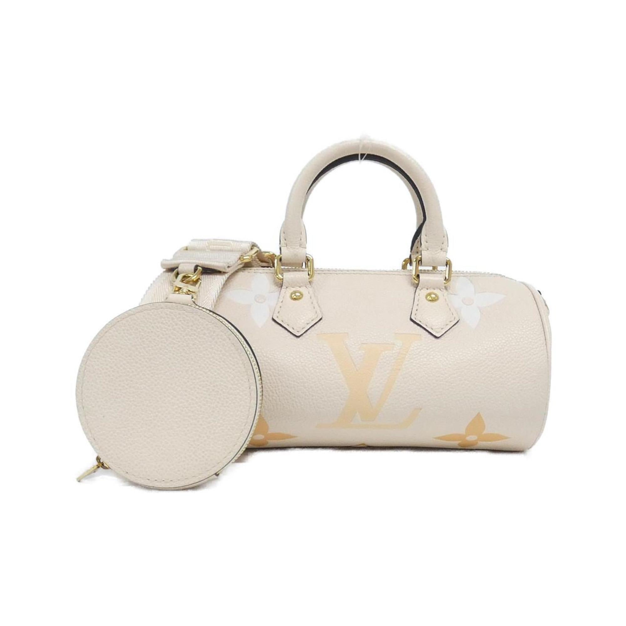 Louis Vuitton Cream Saffron White Leather Shoulder Bag (Pre-Owned)