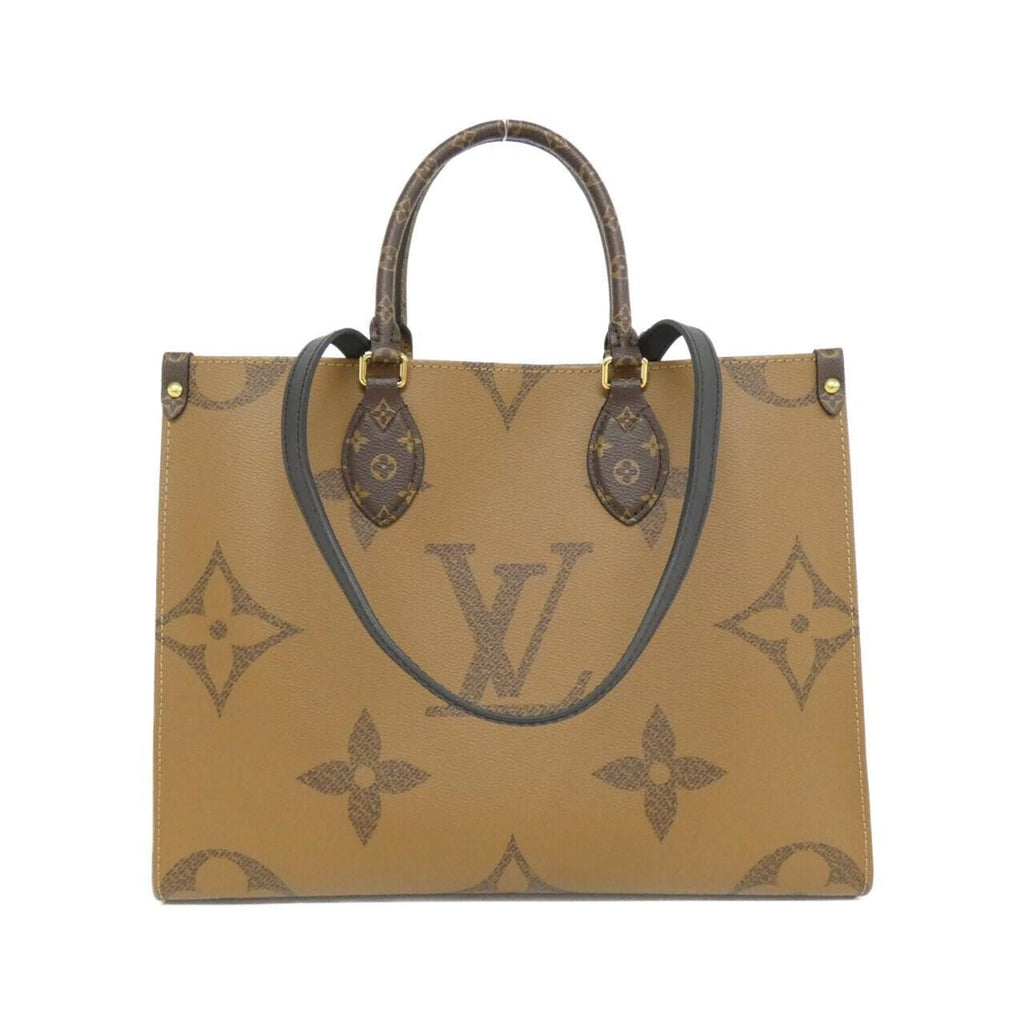 Louis Vuitton Marron Coated Canvas Handbag (Pre-Owned)