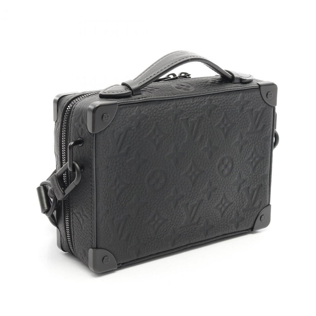Louis Vuitton Black Leather Shoulder Bag (Pre-Owned)