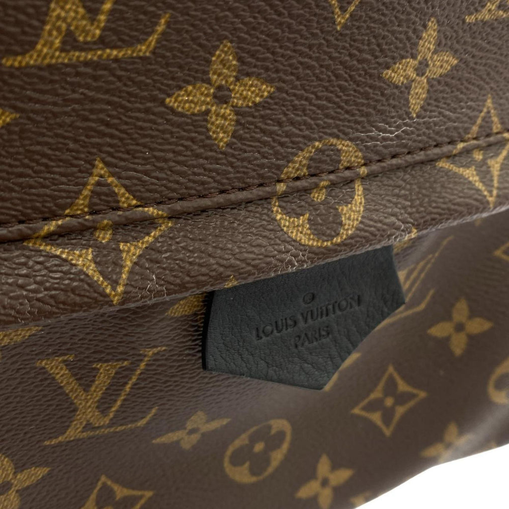 Louis Vuitton Brown Coated Canvas Backpack (Pre-Owned)