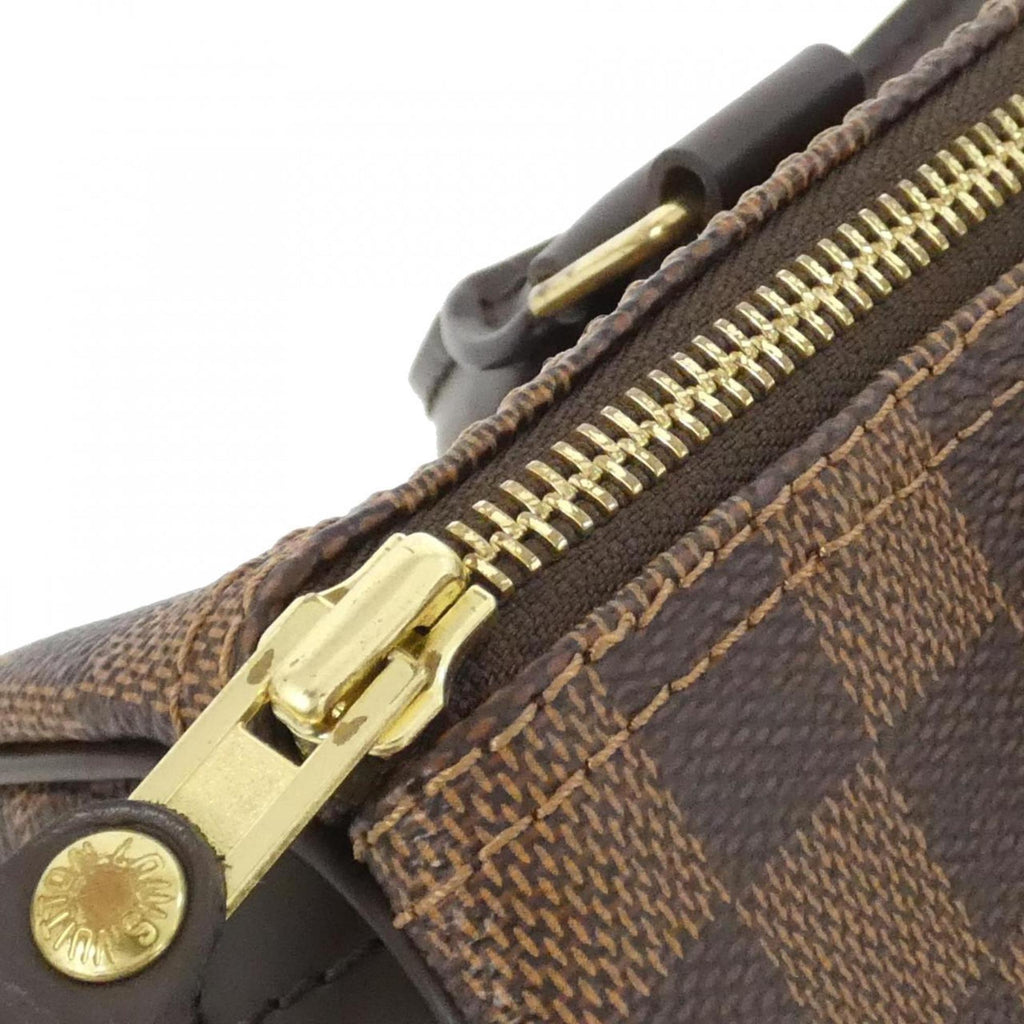Louis Vuitton Ebene Coated Canvas Boston Bag (Pre-Owned)