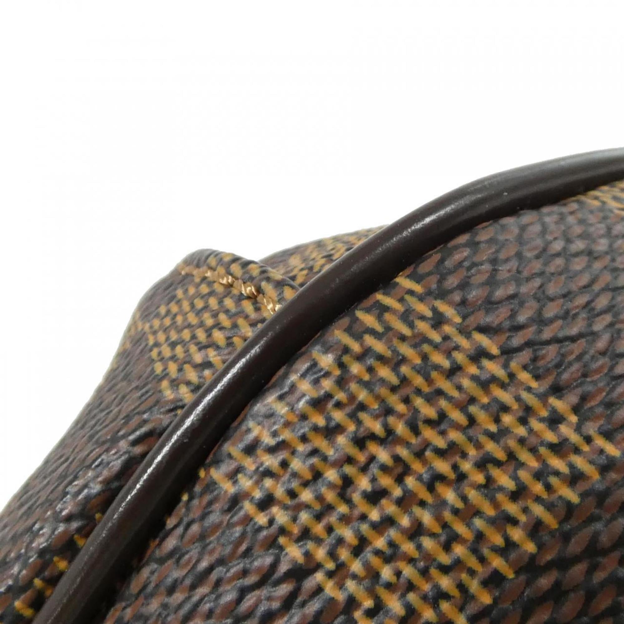 Louis Vuitton Ebene Coated Canvas Shoulder Bag (Pre-Owned)