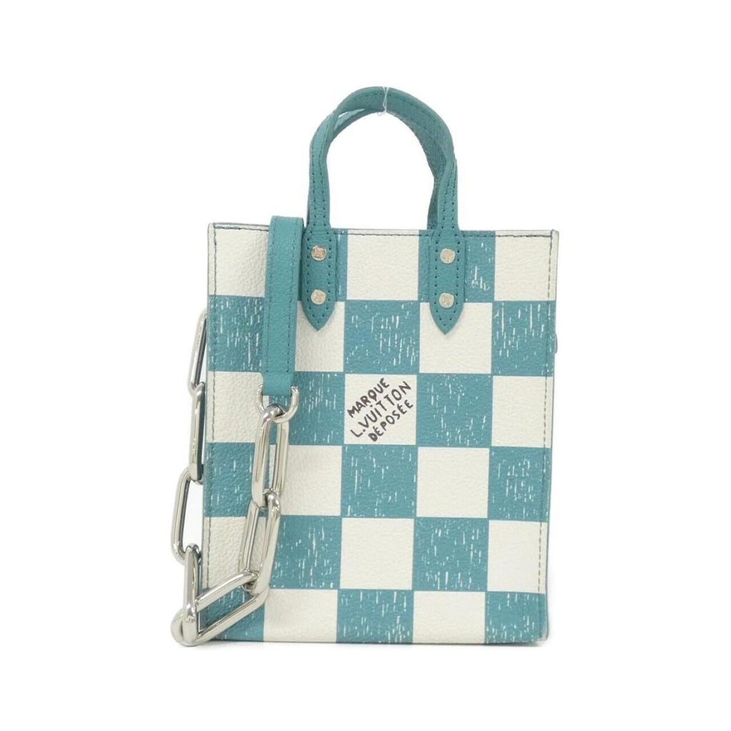 Louis Vuitton Turquoise Leather Handbag (Pre-Owned)