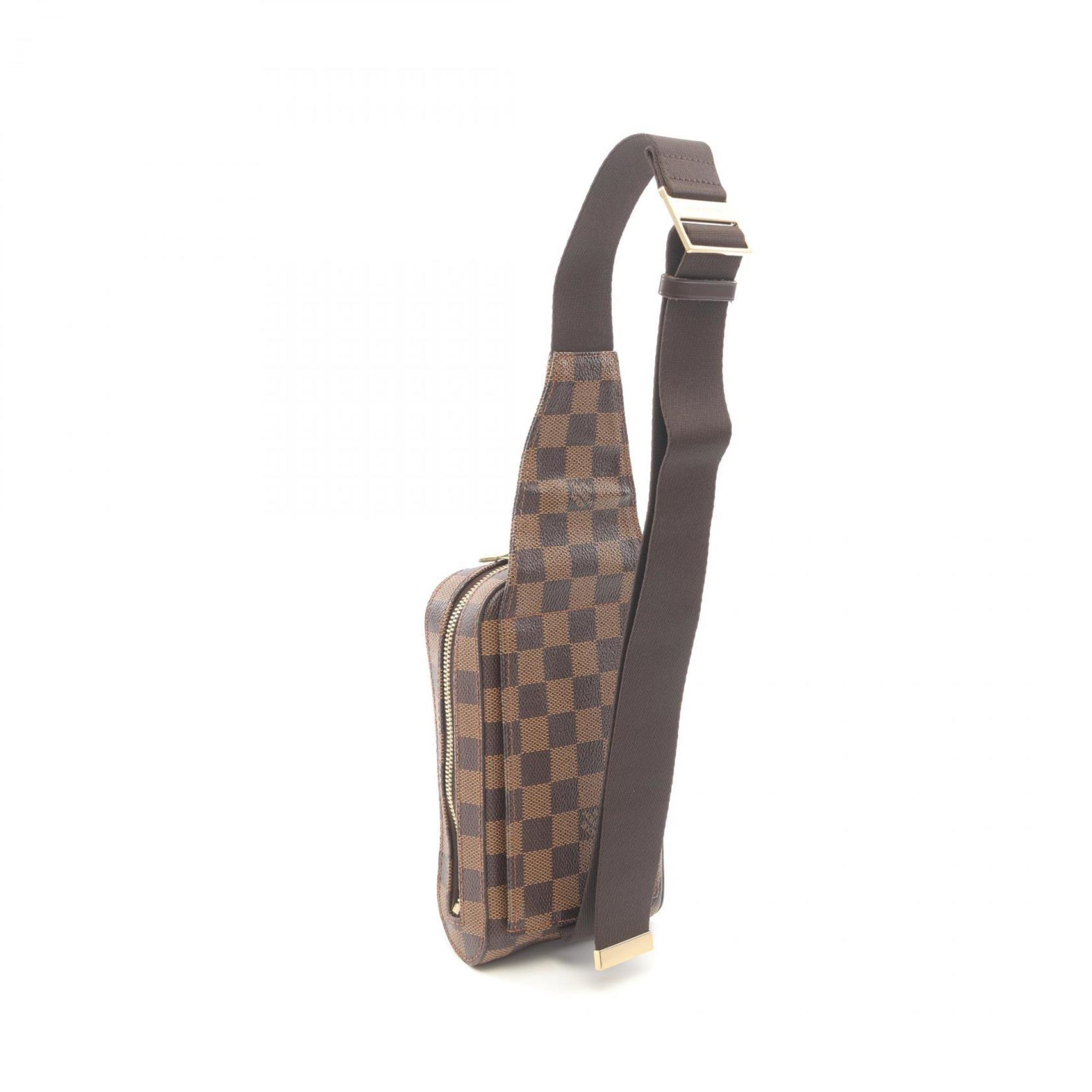Louis Vuitton Brown Damier Canvas Coated Canvas Fanny Pack Sling Bag (Pre-Owned)