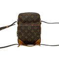 Louis Vuitton Brown Leather Pvc Pochette Shoulder Bag (Pre-Owned)