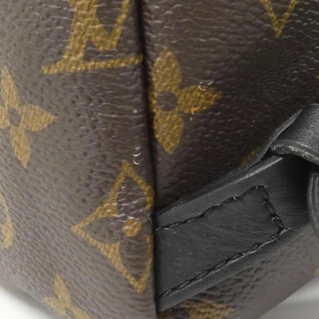 Louis Vuitton Marron Coated Canvas Backpack (Pre-Owned)