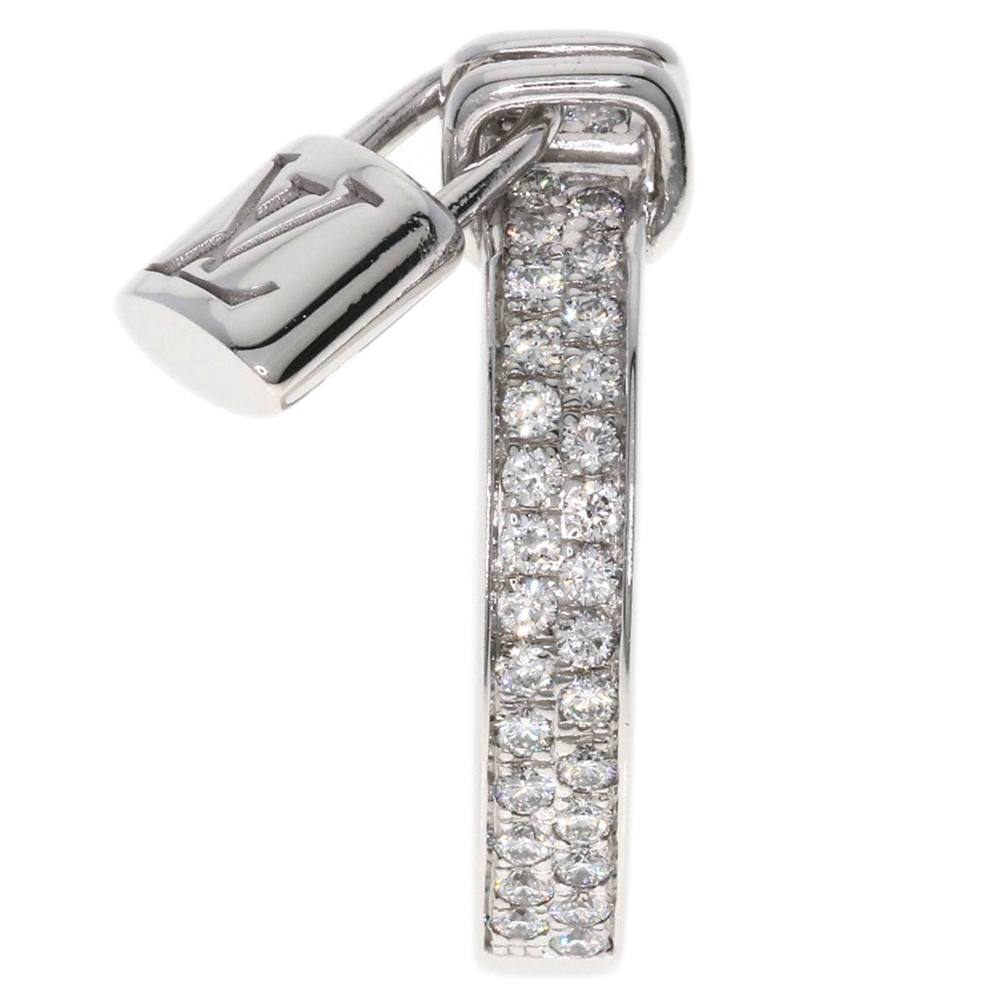 Louis Vuitton White Gold (18K) Band Ring (Pre-Owned)