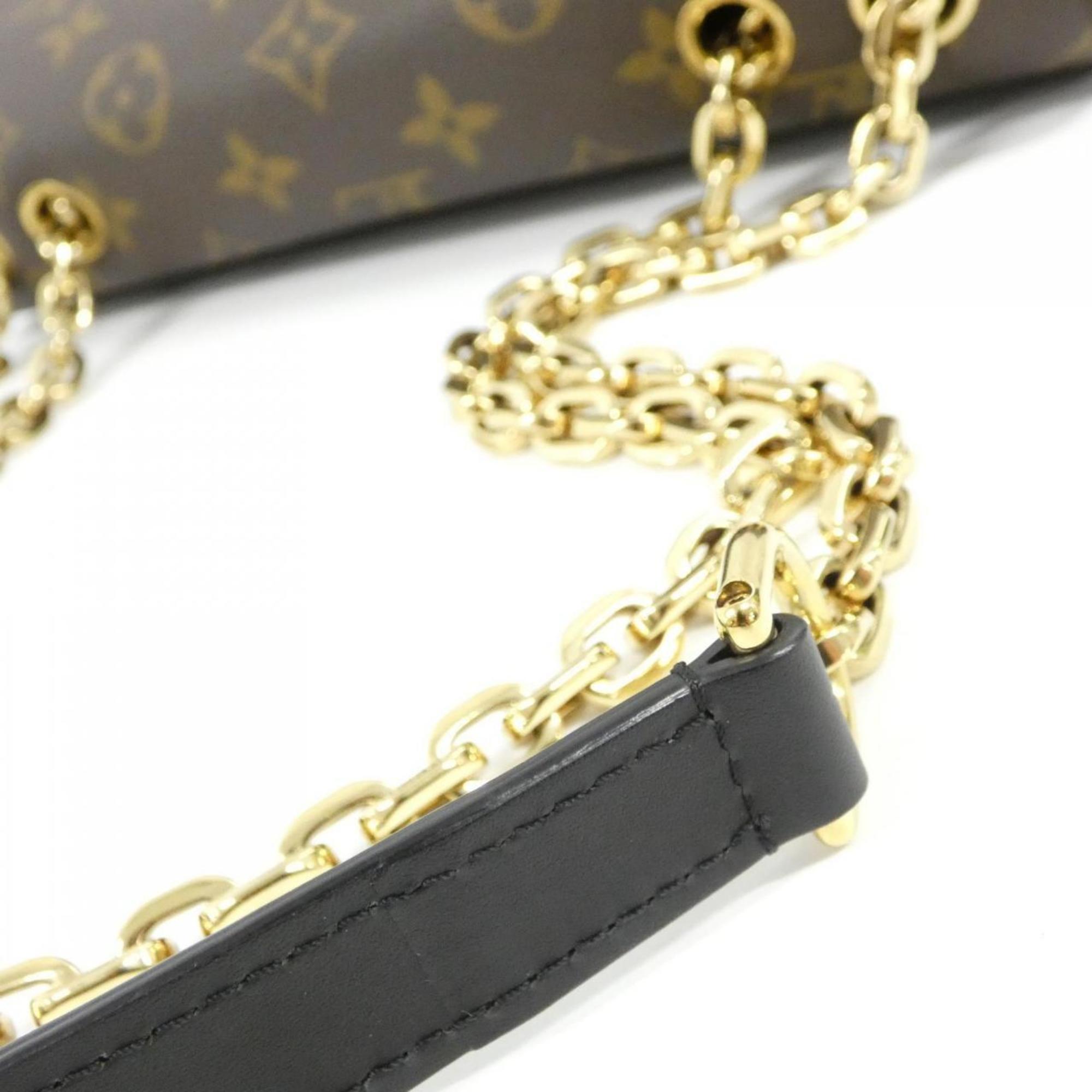 Louis Vuitton Monogram Black Marron Monogram Monogram Shoulder Bag (Pre-Owned)