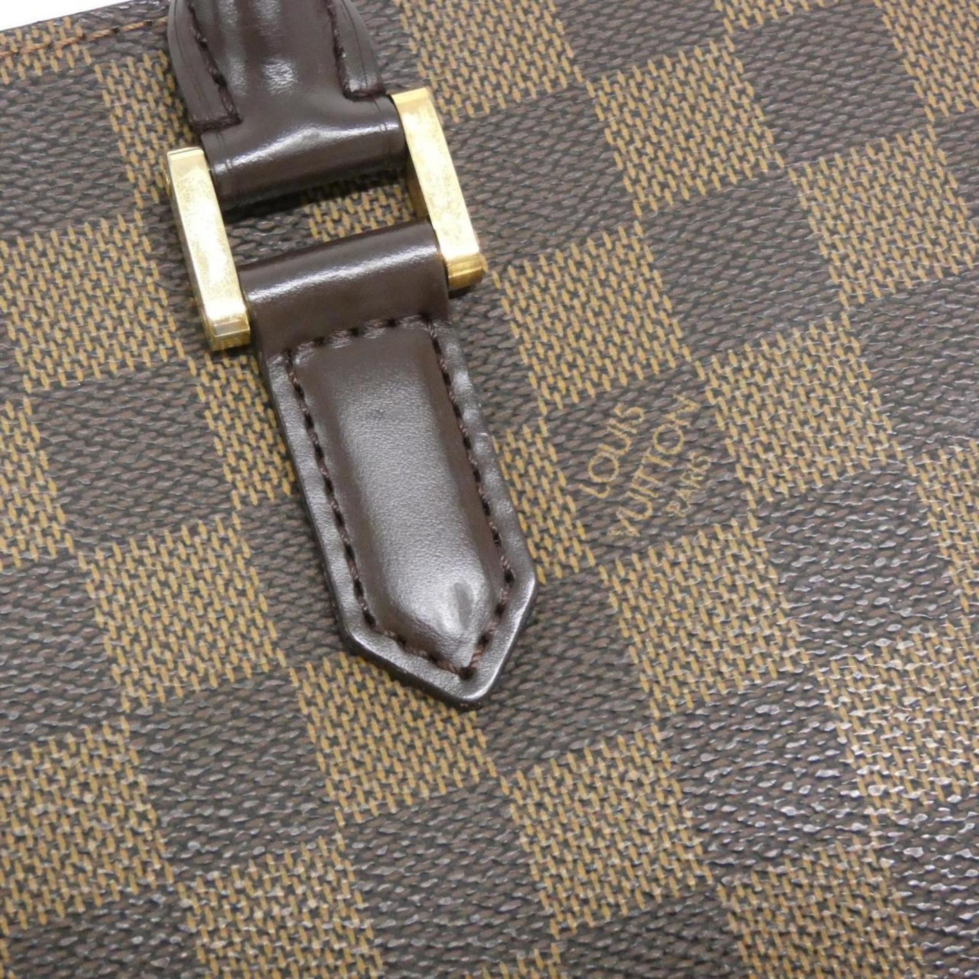 Louis Vuitton Ebene Coated Canvas Handbag (Pre-Owned)