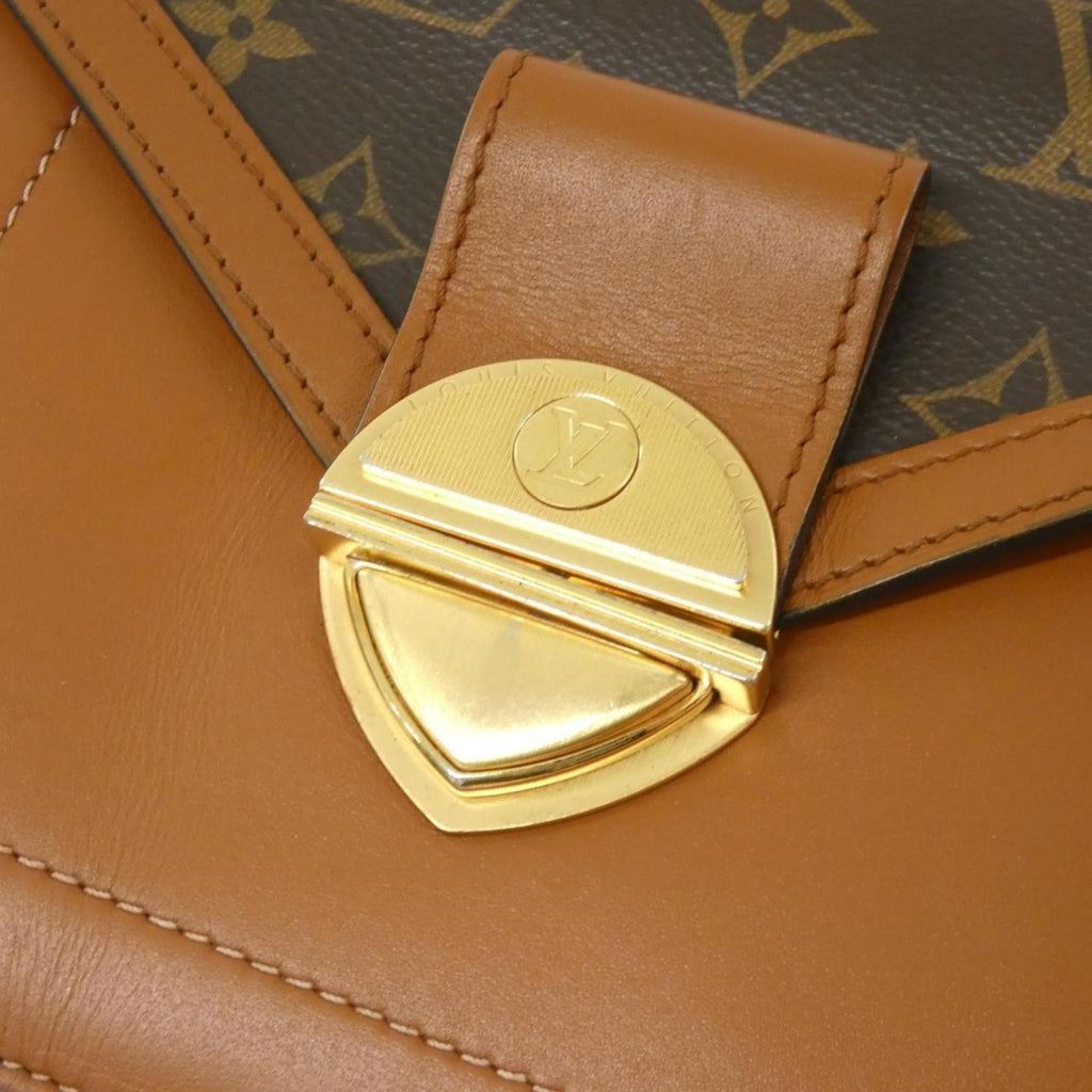 Louis Vuitton Marron Monogram Coated Canvas Shoulder Bag (Pre-Owned)