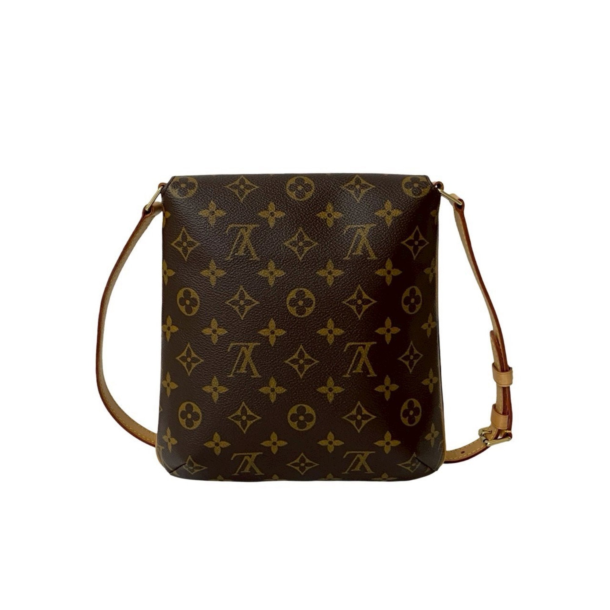 Louis Vuitton Brown Leather Pvc Shoulder Bag (Pre-Owned)