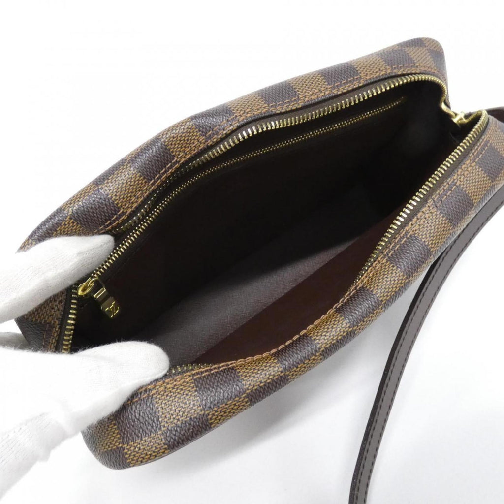 Louis Vuitton Brown Coated Canvas Shoulder Bag (Pre-Owned)