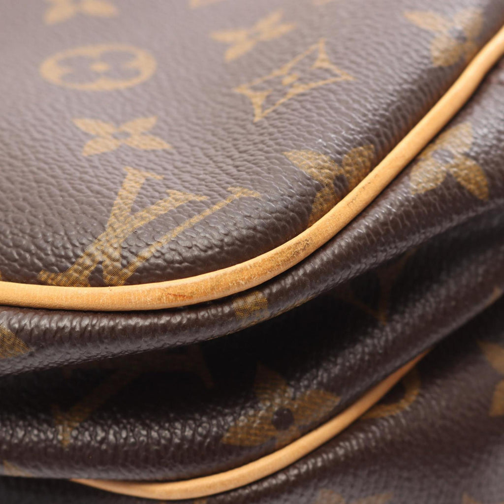 Louis Vuitton Brown Monogram Coated Canvas Shoulder Bag (Pre-Owned)
