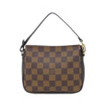 Louis Vuitton Brown Coated Canvas Pouch Shoulder Bag (Pre-Owned)