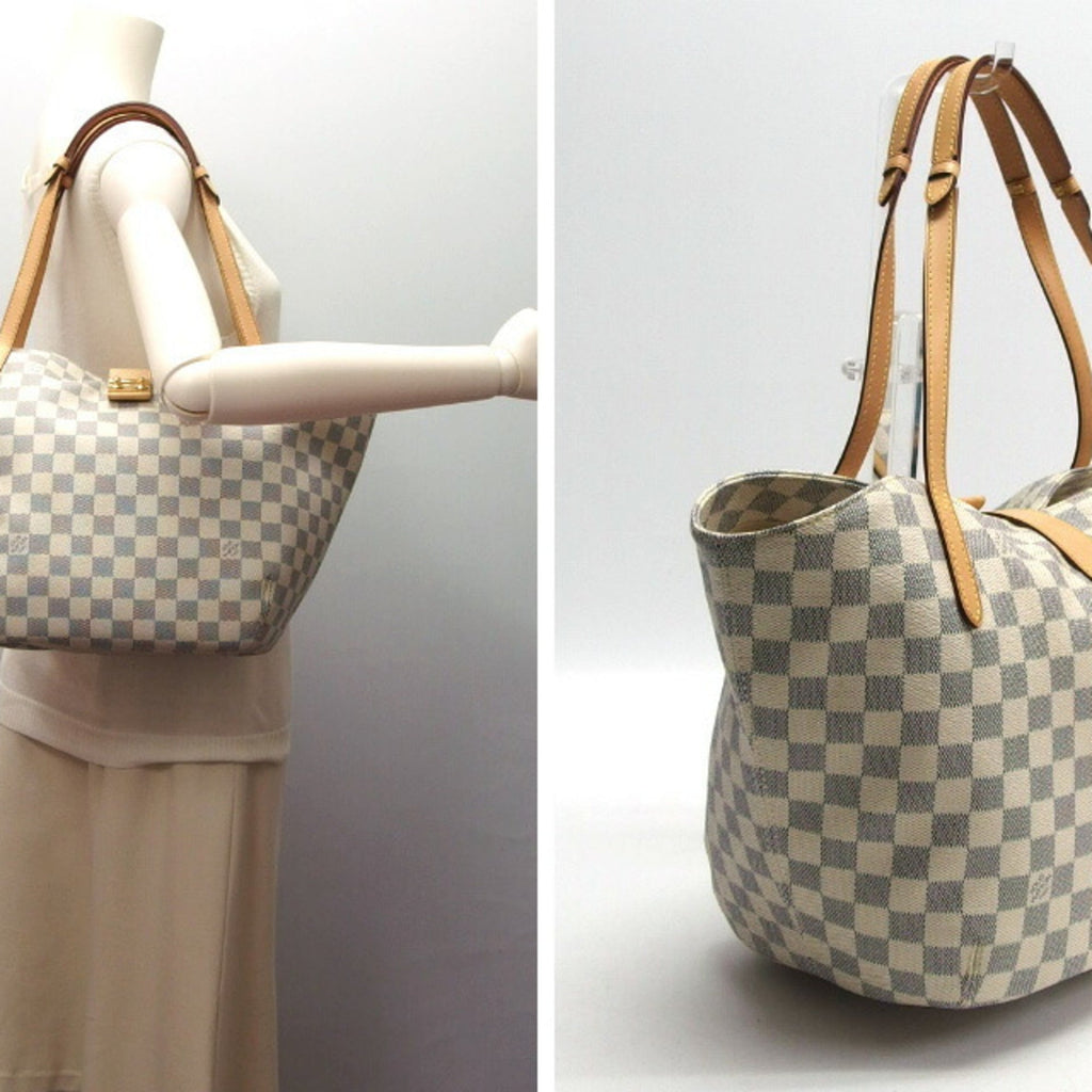 Louis Vuitton Damier Azur Shoulder Bag Tote Bag (Pre-Owned)