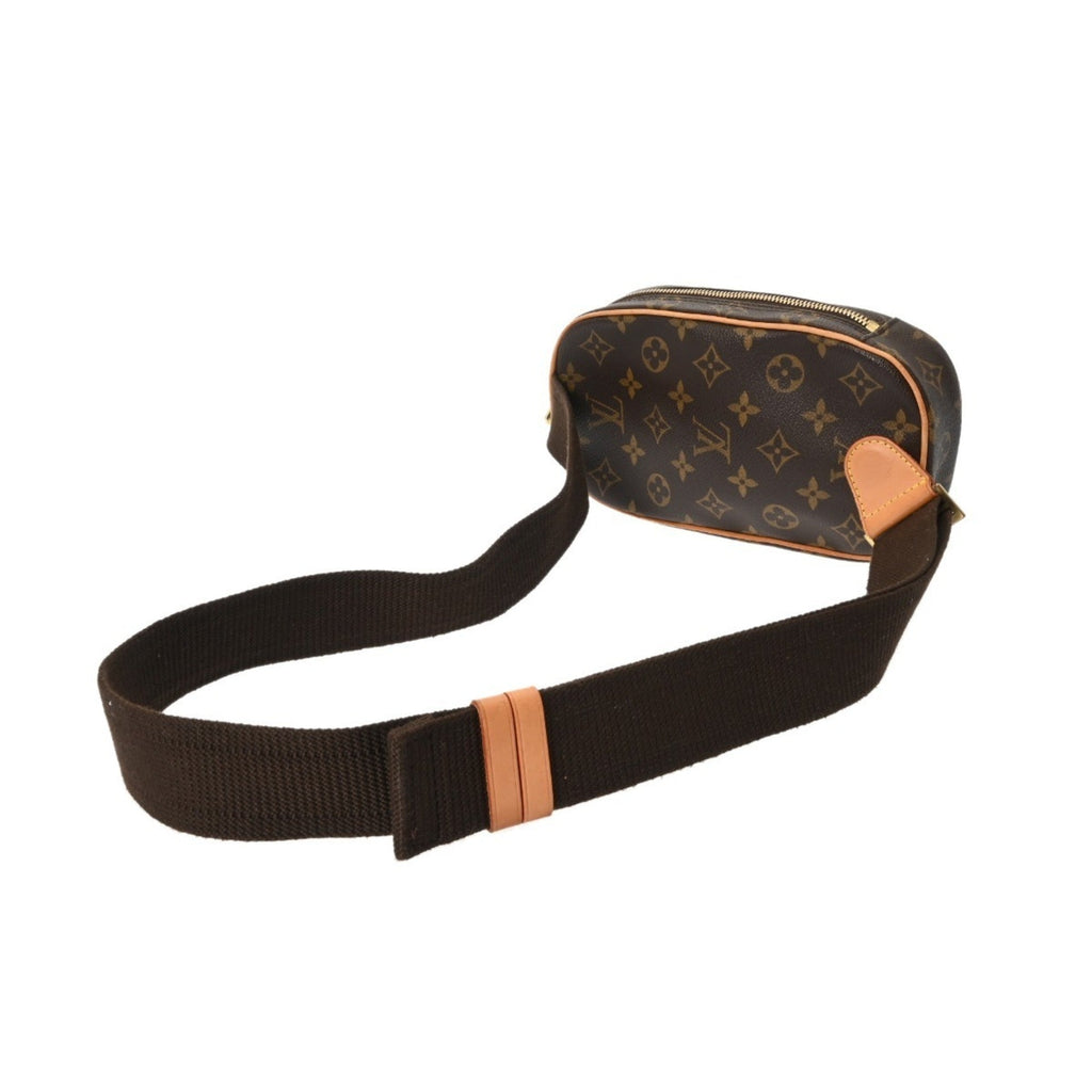Louis Vuitton Brown Monogram Canvas Sling Bag (Pre-Owned)