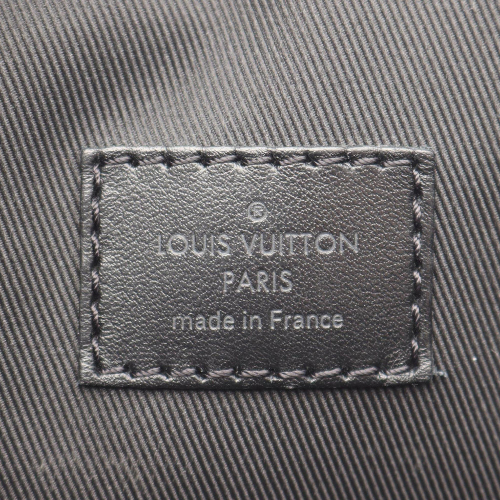 Louis Vuitton Black Leather Backpack (Pre-Owned)
