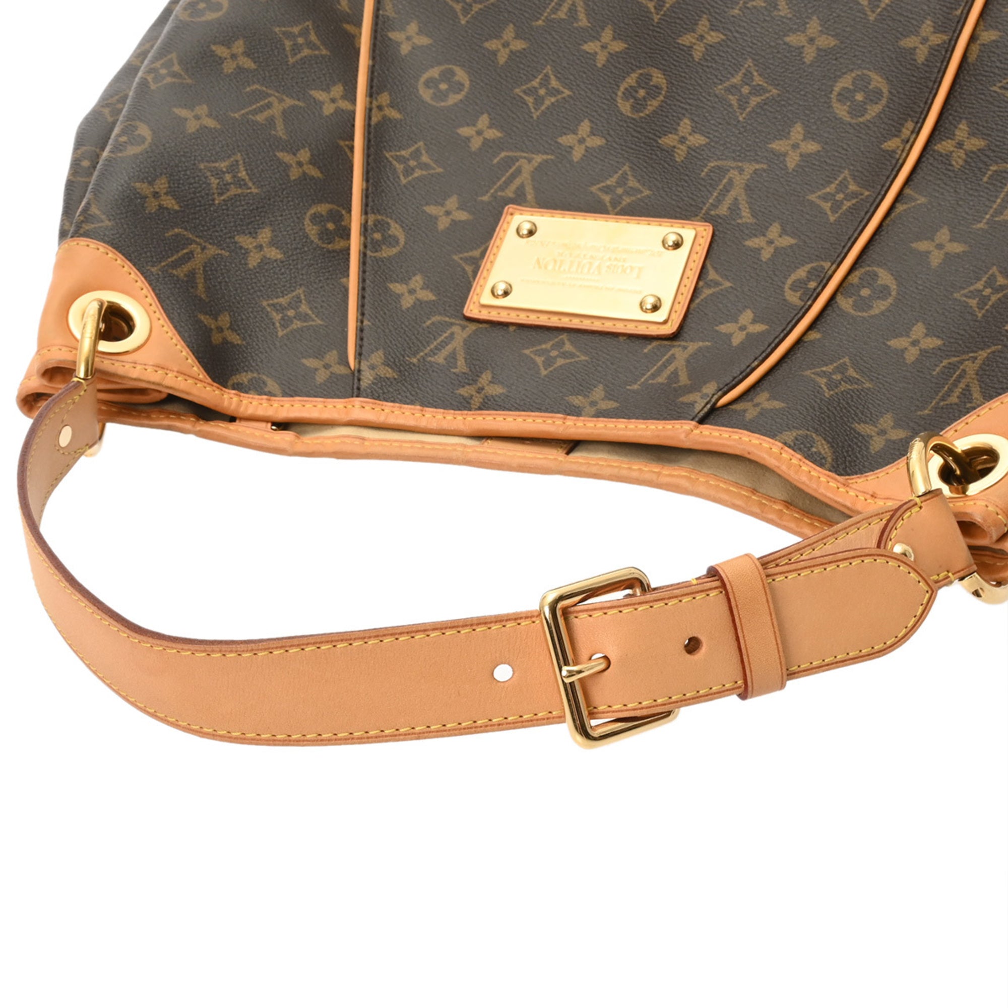 Louis Vuitton Brown Monogram Canvas Shoulder Bag (Pre-Owned)
