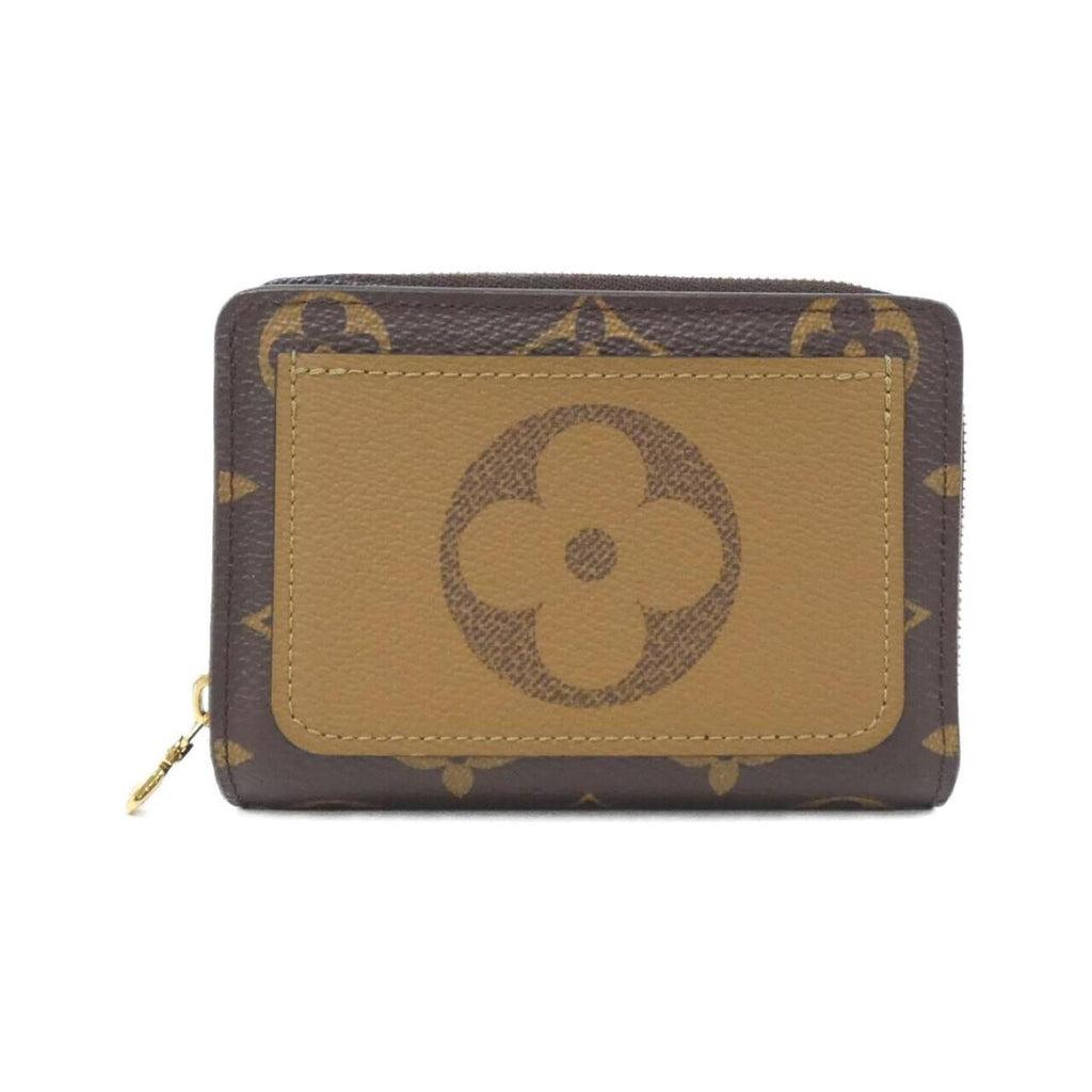 Louis Vuitton Monogram Reverse Marron Coated Canvas Wallet (Bi-Fold) (Pre-Owned)