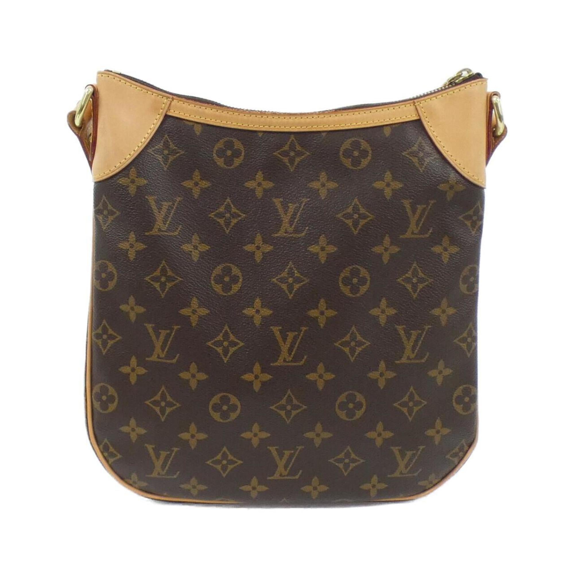 Louis Vuitton Brown Marron Coated Canvas Shoulder Bag (Pre-Owned)