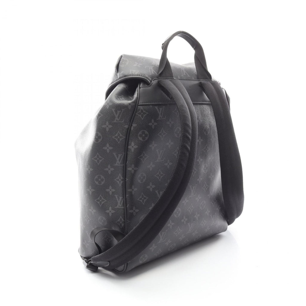 Louis Vuitton Black Monogram Eclipse Coated Canvas Leather Backpack (Pre-Owned)