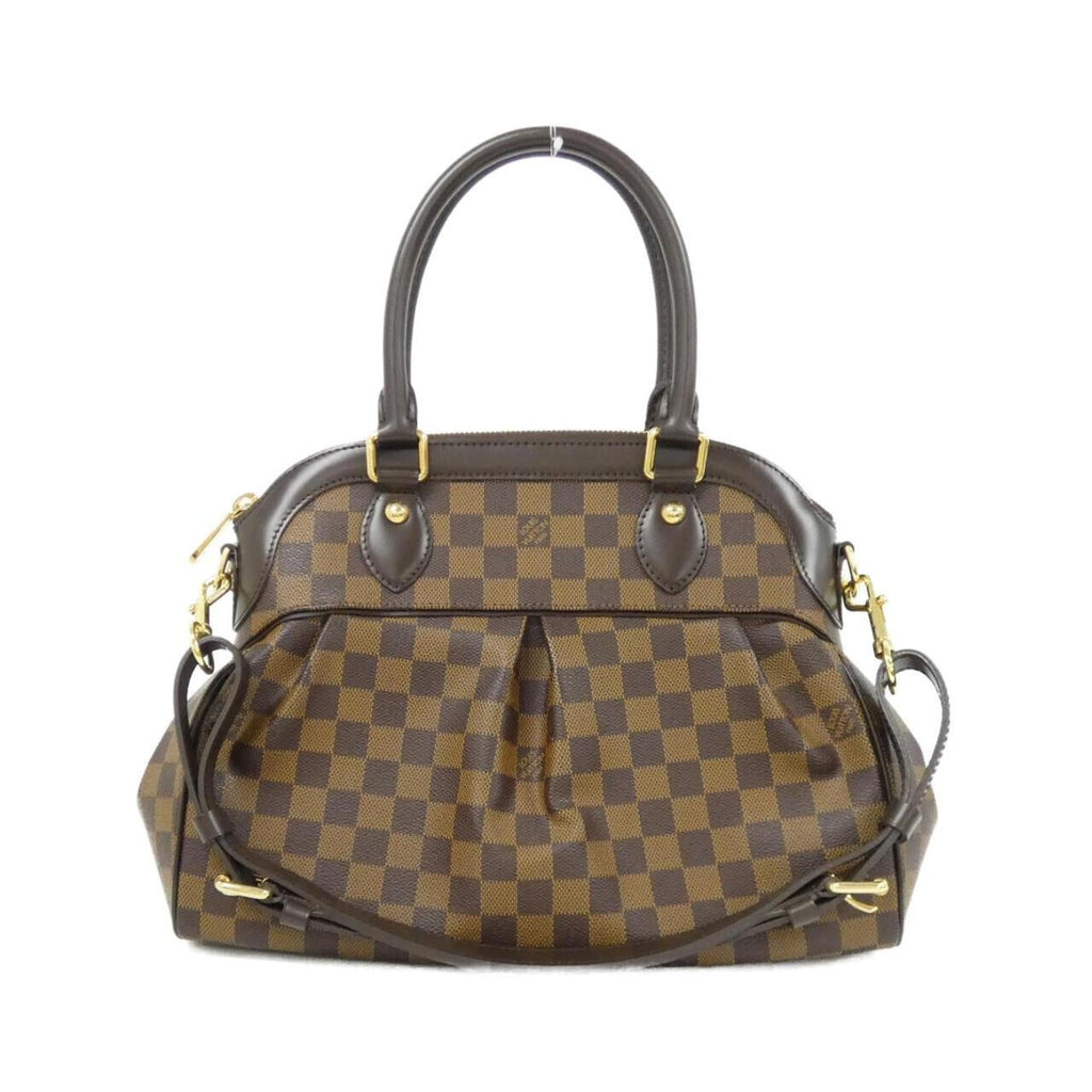 Louis Vuitton Brown Coated Canvas Handbag (Pre-Owned)