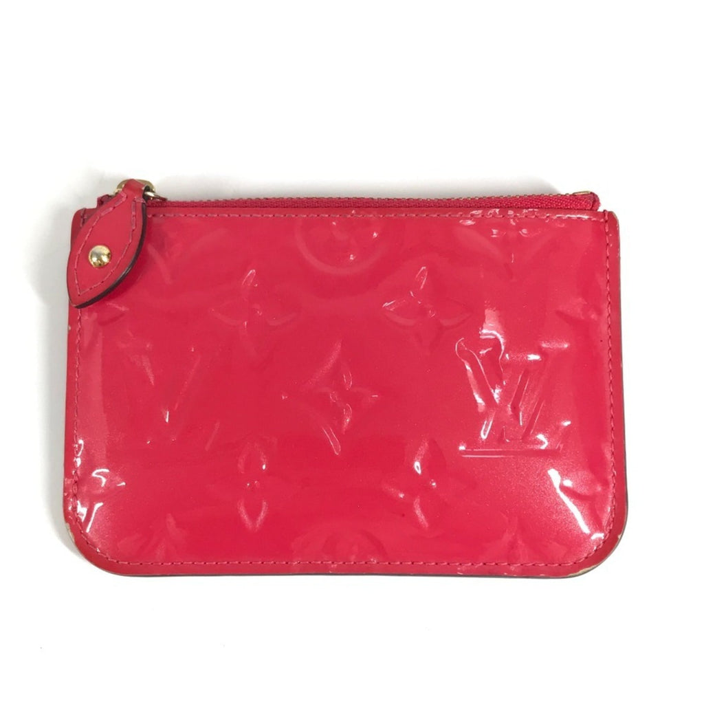 Louis Vuitton Monogram Vernis Pink Monogram Vernis Coin Purse/Coin Case (Pre-Owned)
