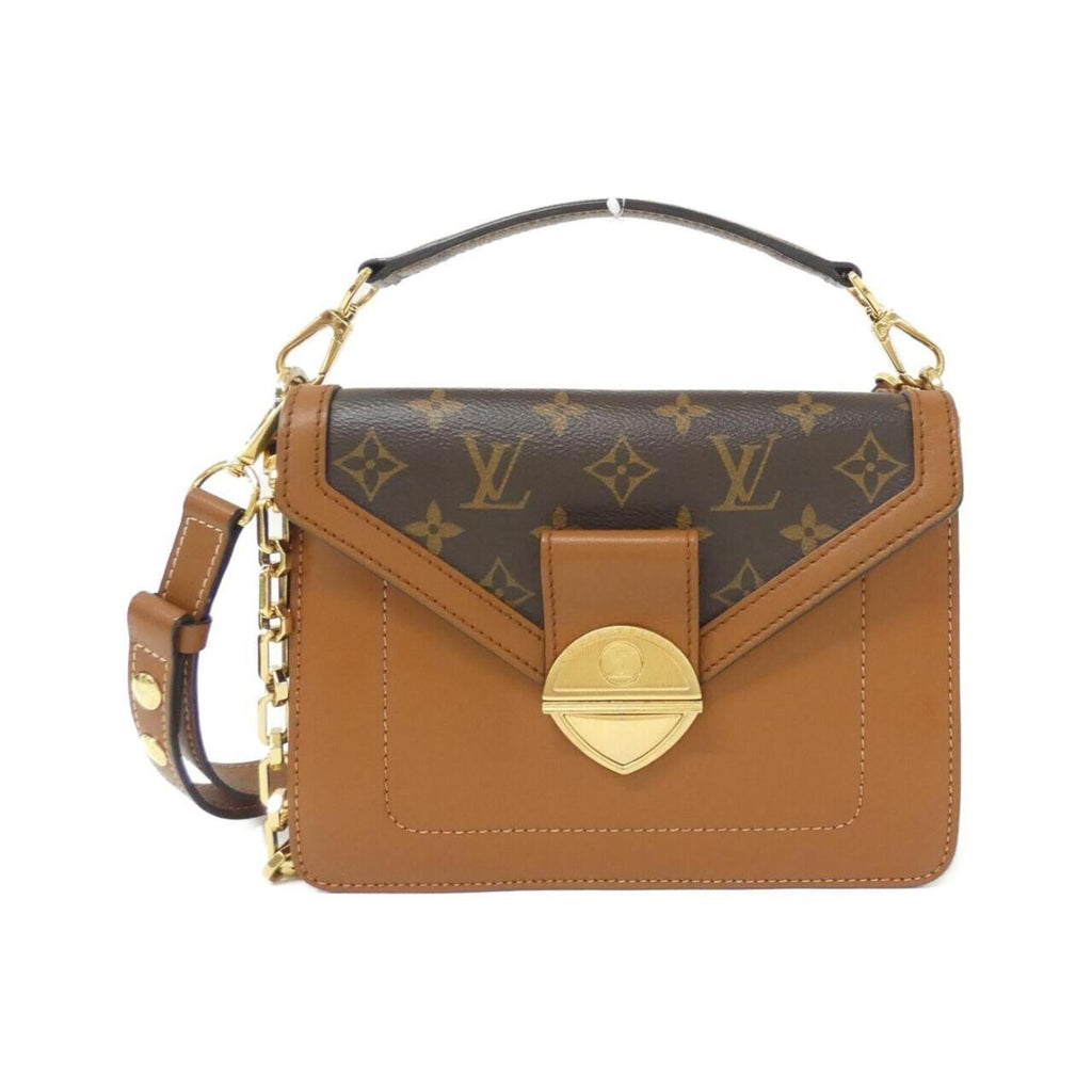 Louis Vuitton Marron Monogram Coated Canvas Shoulder Bag (Pre-Owned)