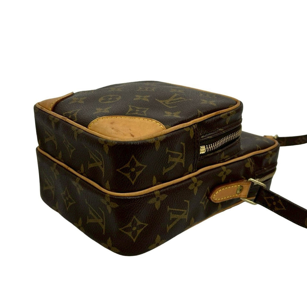 Louis Vuitton Brown Leather Pvc Pochette Shoulder Bag (Pre-Owned)