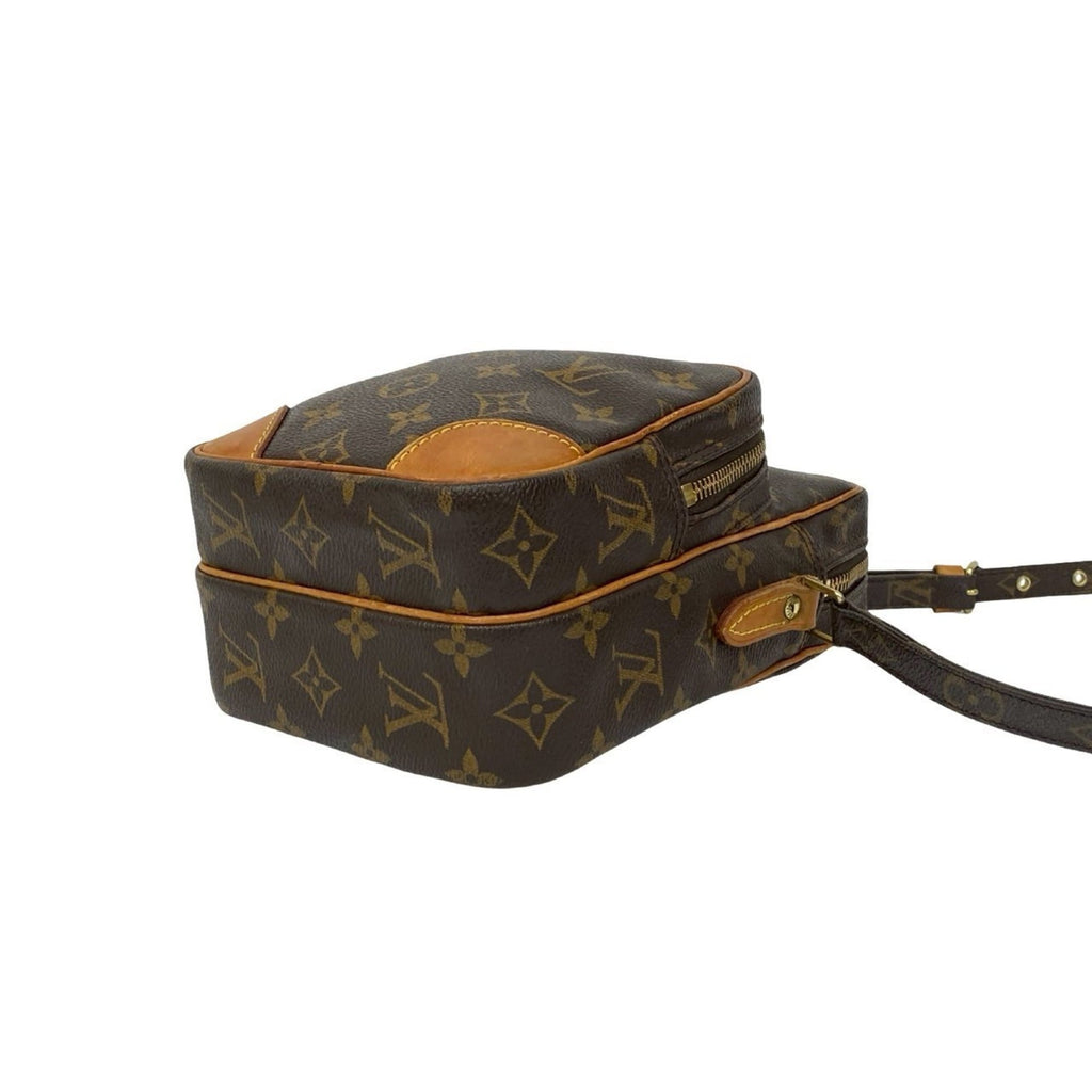 Louis Vuitton Brown Leather Pvc Pochette Shoulder Bag (Pre-Owned)