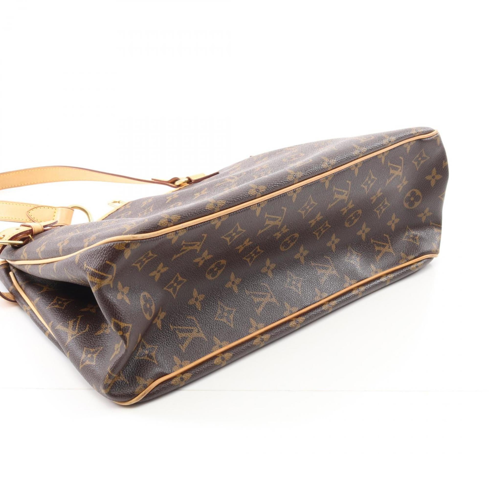 Louis Vuitton Brown Monogram Coated Canvas Shoulder Bag (Pre-Owned)