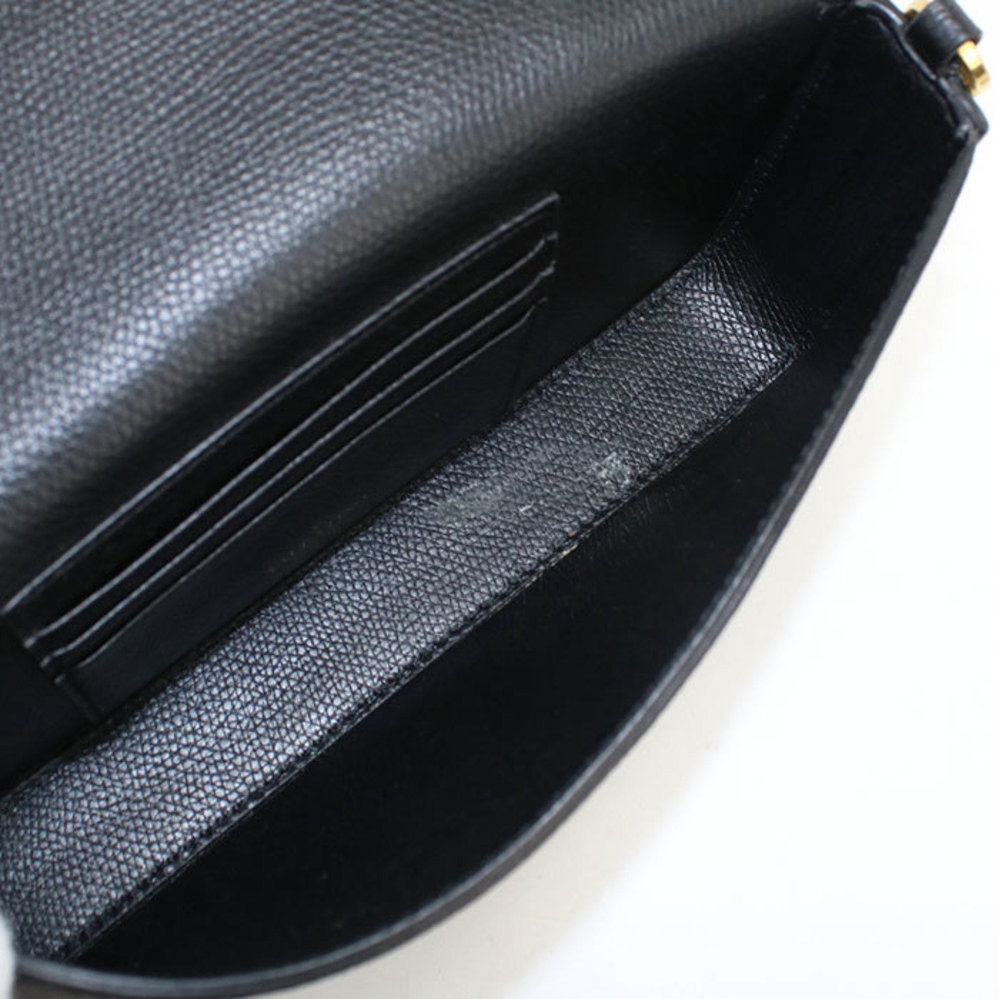 VLogo Signature Wallet on Chain Leather