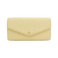 Louis Vuitton Jaune Leather Long Wallet (Bi-Fold) (Pre-Owned)