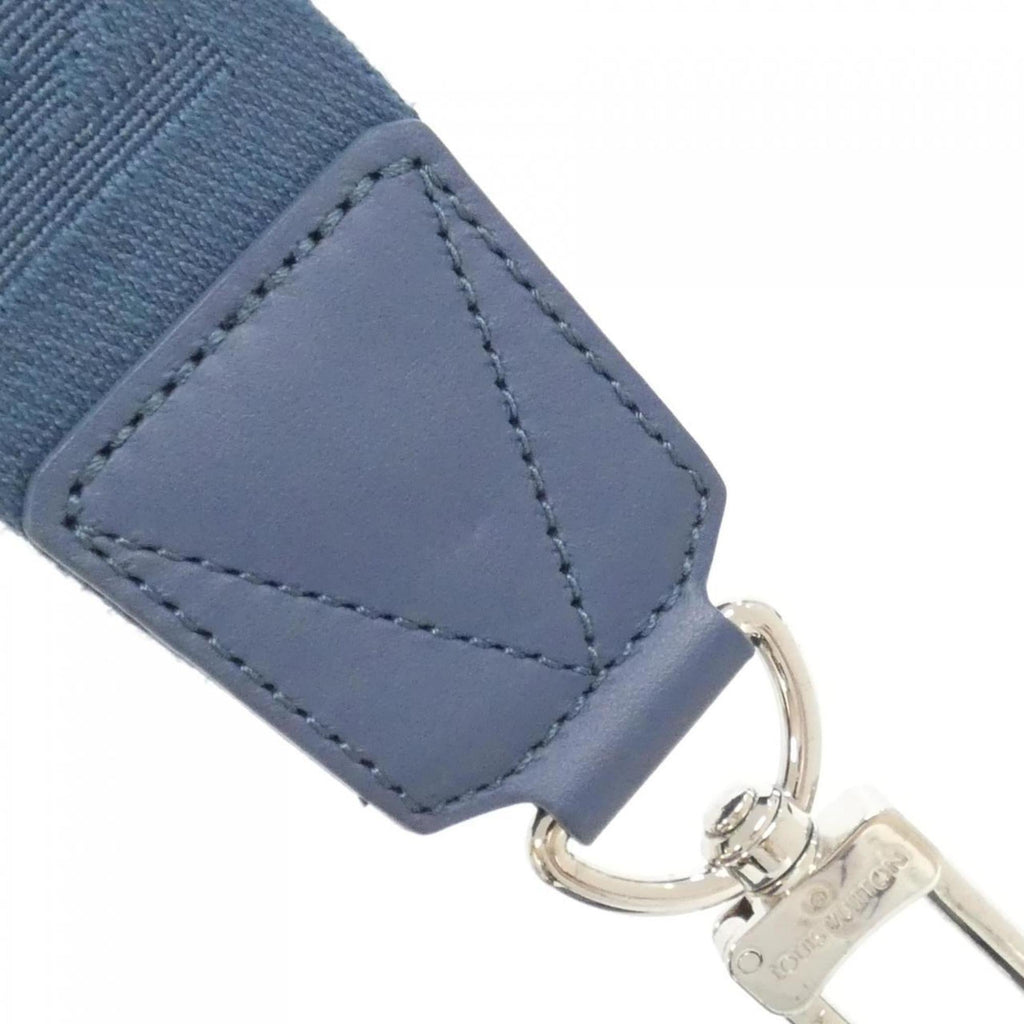 Louis Vuitton Blue Leather Shoulder Bag (Pre-Owned)