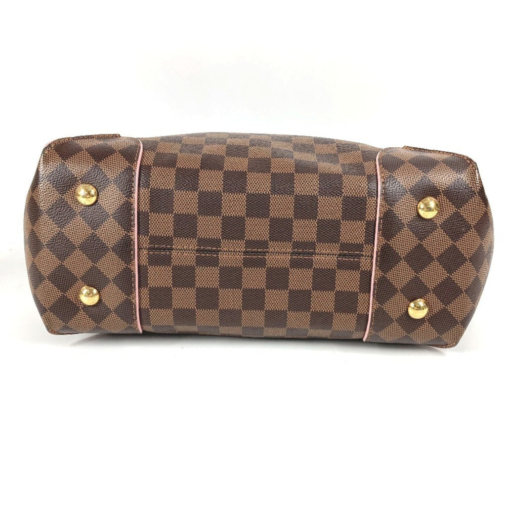 Louis Vuitton Brown Damier Canvas Ebene Damier Canvas Shoulder Bag (Pre-Owned)
